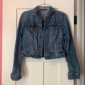 American Eagle Cropped Jean Jacket